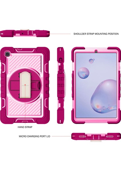 Samsung Galaxy Tab A 8.4 2020 T307 Silikon Kılıfı (Yurt Dışından)