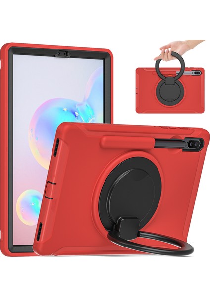 Galaxy Tab S6 T860 Darbeye Dayanıklı Tpu + Pc Koruyucu Kılıf (Yurt Dışından)