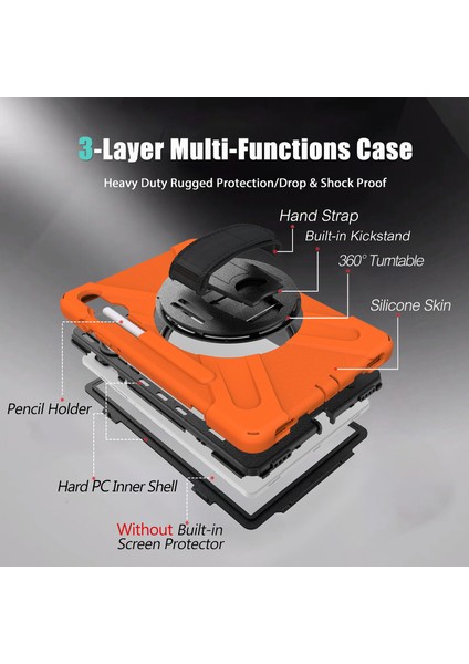 Samsung Galaxy Tab S6 10.5 "T860 / T865 Silikon Kılıfı (Yurt Dışından) modelleri