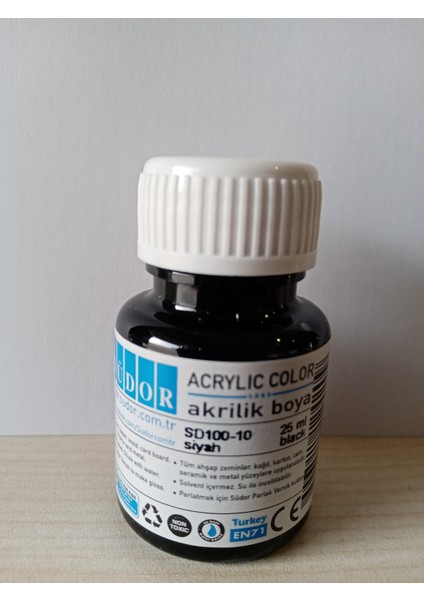 Südor Akrilik Boya 25ML Siyah