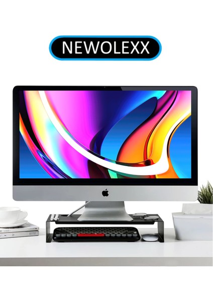 Monitör Standı Notebook Ekran Tv Yükseltici -Metal