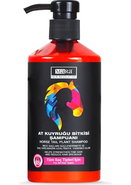 At Kuyruğu Bitkisi Şampuanı 500ml + Saç Kremi 70ml Uzatmaya 500ml