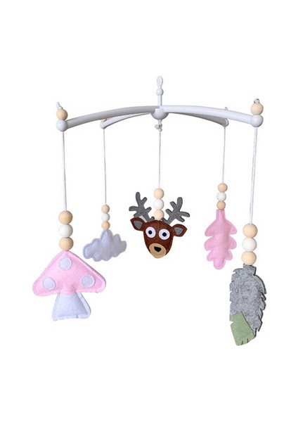 Bebek Mobil Beşik Çıngıraklar Oyuncaklar 0 12 Aylar Için Toddler Carousel Karyolo Çocuklar Için El Yapımı Oyuncak Tutucu Bebek Bebek Odası Dekor | Bebek Ve (Yurt Dışından)