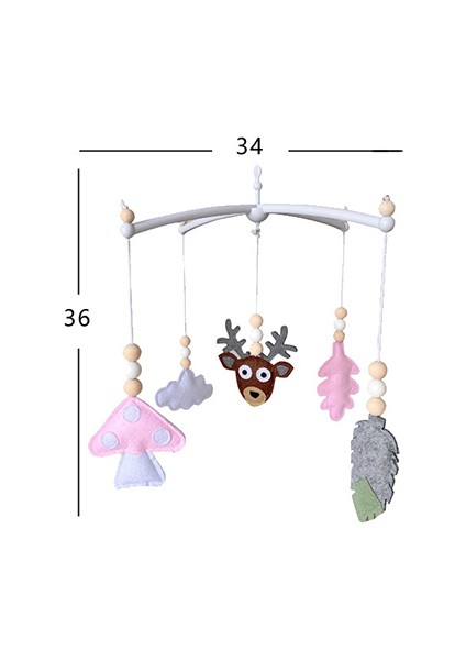 Bebek Mobil Beşik Çıngıraklar Oyuncaklar 0 12 Aylar Için Toddler Carousel Karyolo Çocuklar Için El Yapımı Oyuncak Tutucu Bebek Bebek Odası Dekor | Bebek Ve (Yurt Dışından) fiyatları
