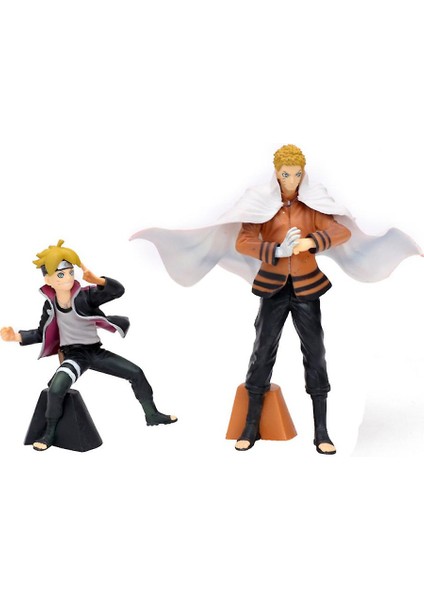2 Adet Naruto Bolt Uzumaki Naruto Figürü Ve Ys Tozu C Dünya Sınıfı L (Yurt Dışından)