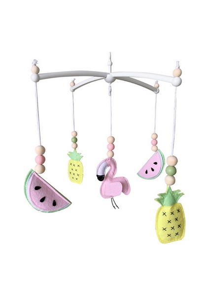 Bebek Mobil Beşik Çıngıraklar Oyuncaklar 0 12 Aylar Için Toddler Carousel Karyolo Çocuklar Için El Yapımı Oyuncak Tutucu Bebek Bebek Odası Dekor | Bebek Ve (Yurt Dışından)