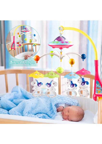 Bebek Oyuncakları 0 12 Ay Yenidoğan Beşik Mobil Müzikal Yatak Çan Karusel Asılı Bebek Çıngıraklar Projeksiyon Çürük Oyuncak Çürük Kitaplar | Bebek Çıngıraklar Ve (Yurt Dışından)
