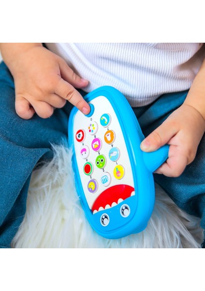 Köpekbalığı Ingilizce Müzik Mobil Bebek Telefon Oyuncak Çocuk Için Karikatür Çıngırak Yatak Arabası Eğitim Yenidoğan Bebek Çocuk Yürüyor | Bebek Çıngıraklar Ve Cep Telefonu (Yurt Dışından) fiyatları