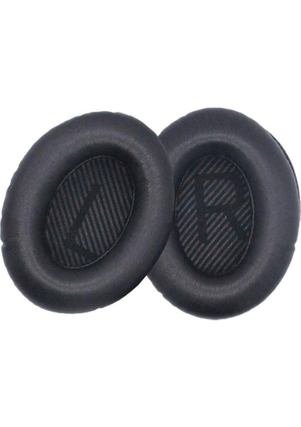 Earpads Kulak Minderleri Sessiz Konfor 35 (QC35) Kulaklık Kulaklık Siyah