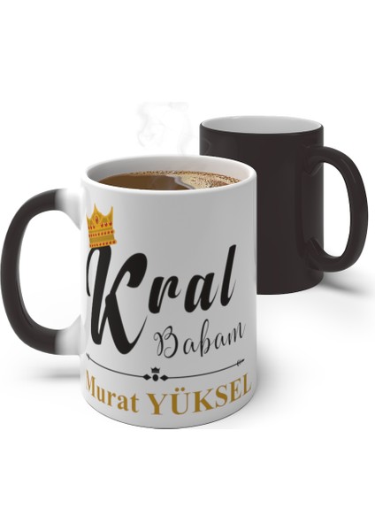 Sihirli Kupa Kişiye Özel Isim Yazılabilir Kral Babam Temalı fiyatları