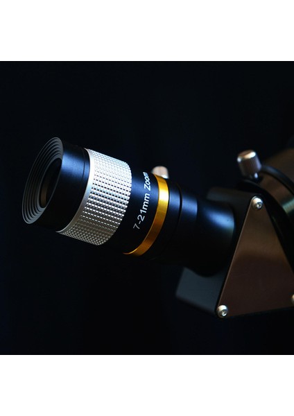 7-21MM Sürekli Zoom Mercek 1.25 Inç Astronomik Teleskop Için Çok Yönlü