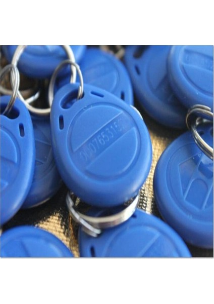 100 Adet Keyfob Yakınlık Kimlik Belirteci Etiketi Anahtar Fob Anahtarlık Erişim Kontrolü