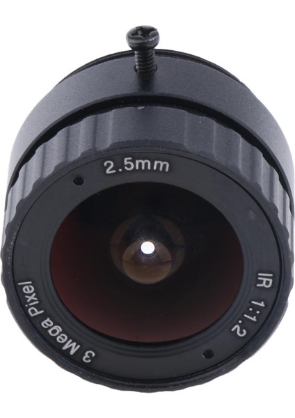 2.5mm Cs Montaj Sabit Iris Focus 1 / 2.5 "güvenlik Ccd Kamera Için 3mp Cctv Lens(Yurt Dışından)