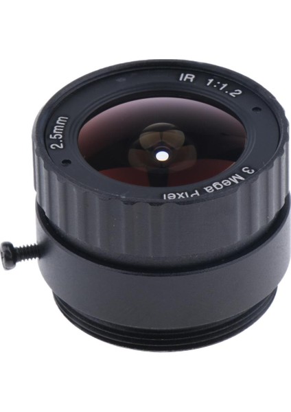 2.5mm Cs Montaj Sabit Iris Focus 1 / 2.5 "güvenlik Ccd Kamera Için 3mp Cctv Lens(Yurt Dışından)