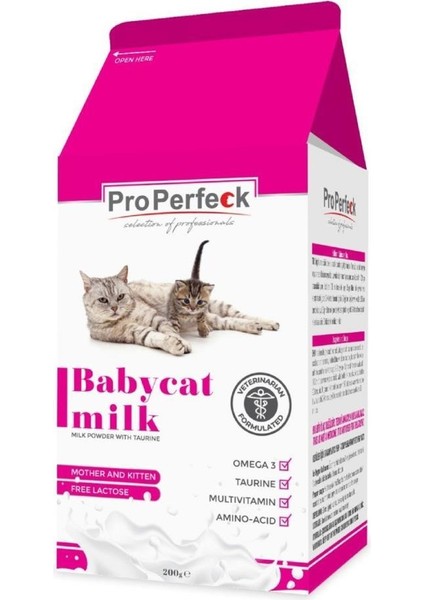 Properfeck Kedi Süt Tozu 200 gr