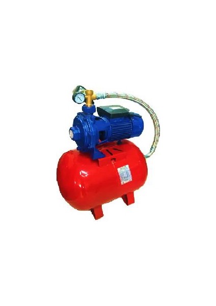 Skp 300 M Paket Çift Kademeli Hidrofor (50 Litre Yatık Tanklı)