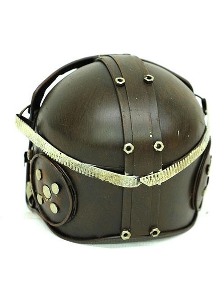 Dekoratif Metal Pilot Kaskı Biblo Vintage Dekoratif Hediyelik fırsatları