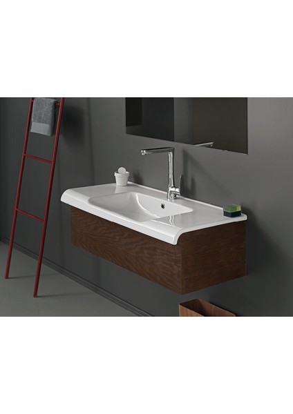 Seramik Cerastyle Anova 65 x 50 cm Etajerli Lavabo fırsatları