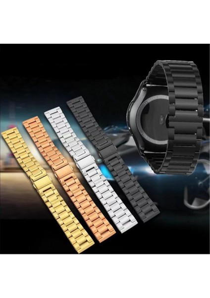 20MM Paslanmaz Çelik Gümüş Gümüş Için Alternatif Watch Band(Yurt Dışından)