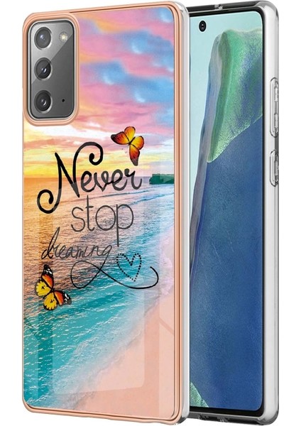 Imd Tpu Telefon Kılıfı Samsung Galaxy NOTE20 Için (Yurt Dışından)