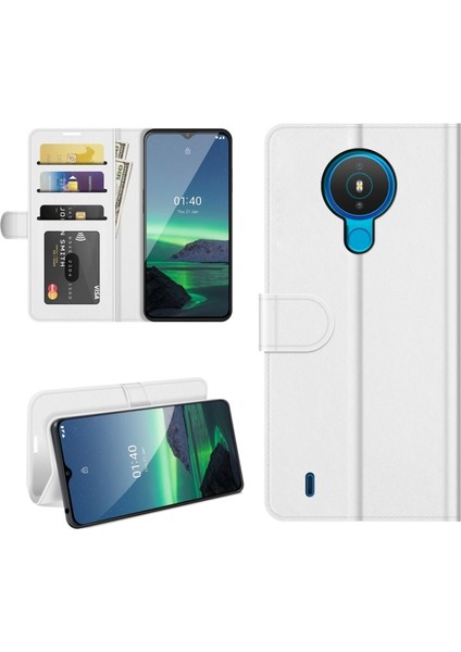 Nokia 1.4 R64 Için Doku Deri Tpu Kılıfı (Yurt Dışından)