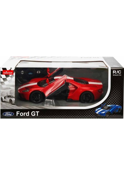 Rastar 1:14 Ford Gt Uzaktan Kumandalı Işıklı Araba 14108 Kırmızı Renk