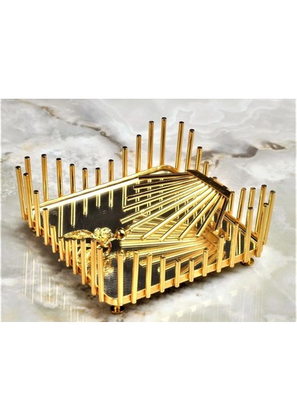 Aynalı Kare Çubuk Peçetelik