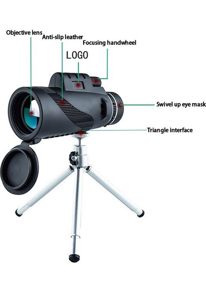 Açık Hava Konser Kamerası Seyahat Taşınabilir Teleskop Hd 40×60 Dürbün Büyütme Düşük Işık Gece Görüşü Su Geçırmez Lens (Yurt Dışından) fiyatları