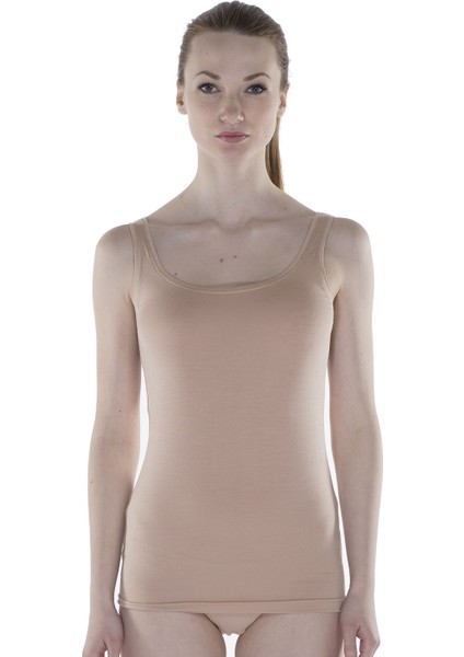 Basic Kadın Cotton Kalın Askılı Atlet