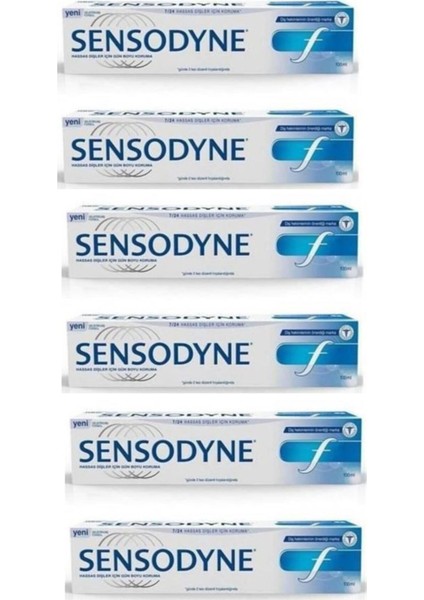 Diş Macunu Florürlü 100ml X 6 Adet