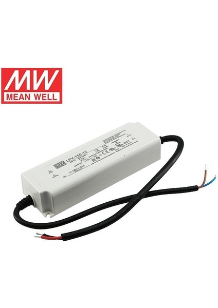 Mean Well  LPV-150-12  	12VDC 10.0AMP IP67   Güç Kaynağı