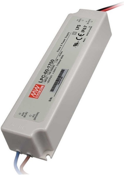 LPC-60-1750 9~34VDC 1750MA IP67 Güç Kaynağı