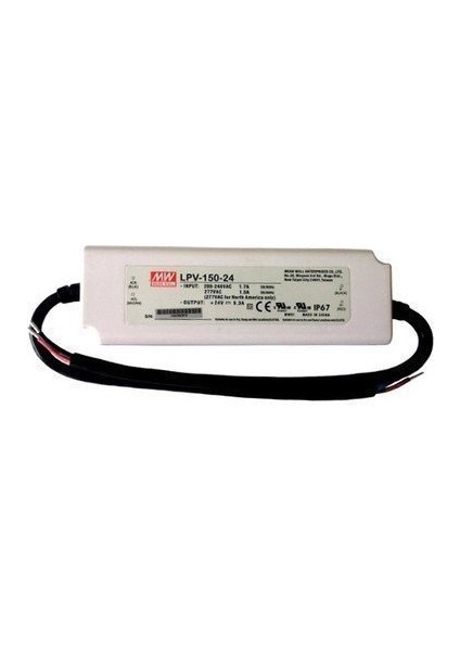 LPV-150-24 24VDC 6.3AMP IP67 Güç Kaynağı