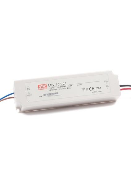 LPV-100-24 24VDC 4.2AMP IP67 Güç Kaynağı