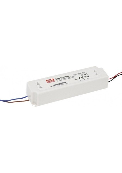 MEANWELL LPC-60-1400 9~42VDC 1400MA IP67 Meanwell Güç Kaynağı