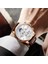 Lıge Men Leather Waterproof Sports Quartz Watch-2(Yurt Dışından) 3