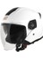 Palio 2.0 Solid Beyaz Yarım Kask 1