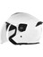 Palio 2.0 Solid Beyaz Yarım Kask 2