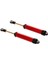 2x Rc Araba Şokları Emici Damper 1 / 10TH Rc Paletli Araba Eksenel SCX10 90046 Rc Araba Yükseltme Parçaları - Kırmızı (Yurt Dışından) 1