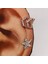925 Ayar Gümüş Zirkon Taşlı Çavuş Earcuff Küpe 3