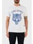 Logolu Bisiklet Yaka Pamuklu Erkek T-Shirt TIPS113IT01 1