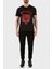 Logolu Bisiklet Yaka Pamuklu Erkek T-Shirt TIPS113IT99 5