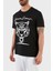 Logolu Bisiklet Yaka Pamuklu Erkek T-Shirt TIPS123IT99 3