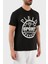 Logolu Bisiklet Yaka Pamuklu Erkek T-Shirt TIPS128IT99 4