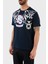Logolu Bisiklet Yaka Pamuk Erkek T-Shirt TIPS119TN85 3