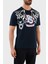 Logolu Bisiklet Yaka Pamuk Erkek T-Shirt TIPS119TN85 4