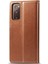 Galaxy S20 Fe (4g / 5g) / S20 Lite Retro Katı Renkli Kılıfı Kahverengi (Yurt Dışından) 3