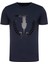 Erkek T-Shirt - Lacivert 5