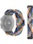 Samsung Galaxy Watch4 Için Naylon Örgülü Kordon Band 40MM / 44MM Renkli Denim (Yurt Dışından) 1