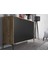 Hestia 4 Kapaklı Metal Ayaklı 160 cm Çok Amaçlı Dolap Konsol - Atlantik Çam - Siyah / Siyah 4